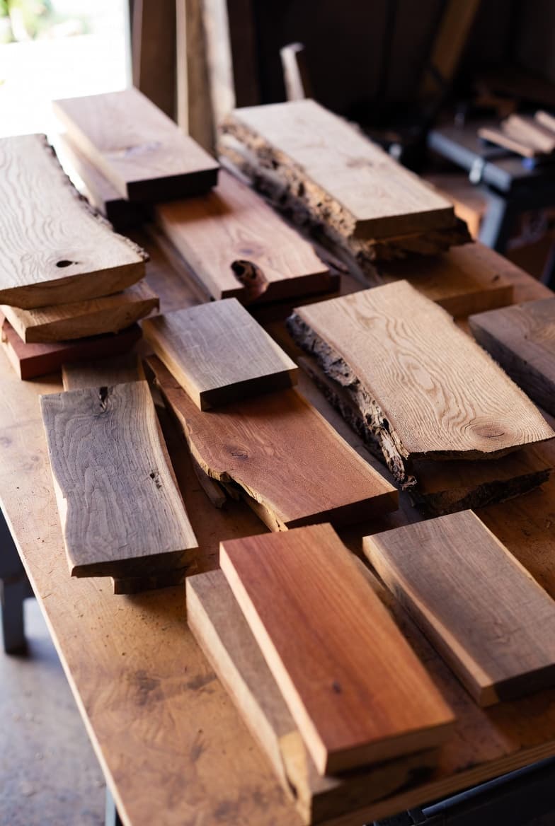 Custom woodworking materials and craftsmanship detail in North Carolina